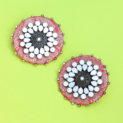 Pastel Pink Chakra Studs